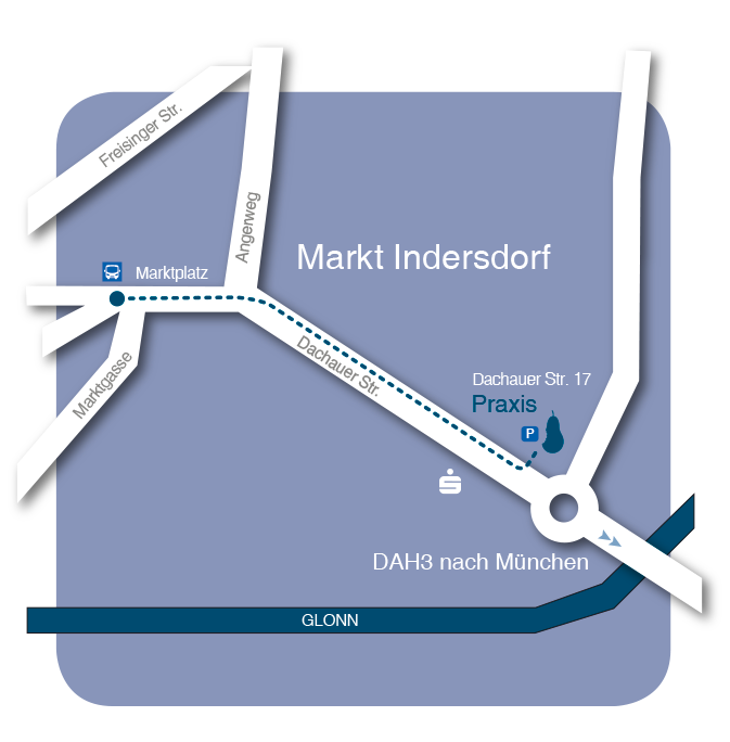 Kieferorthopaedie-Tischer-Odintov-Anfahrt_Kontakt-Markt-Indersdorf